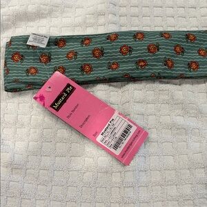 Mustard Pie Green and Red Floral Headband NWT.